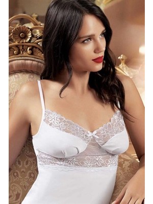 Çamaşır Kenti Şahinler Ip Askılı Dantel Atlet B209