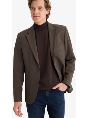 DeFacto Modern Fit Blazer Ceket F7655AX25AU