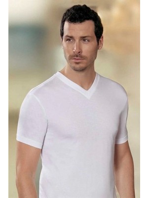 Çamaşır Kenti Şahinler V Yaka Erkek  Penye E008