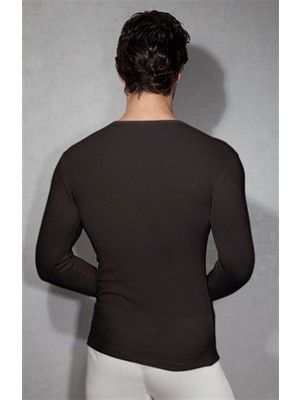 Çamaşır Kenti Doreanse Erkek Yuvarlak Yaka Uzun Kol T Shirt 2965