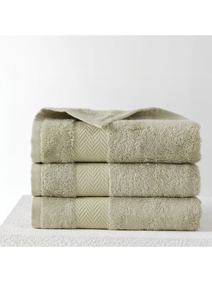 Yataş Esna %60 Pamuk-%40 Bambu El/ Yüz / Baş Havlusu, 50X90 cm - Nil Yeşili