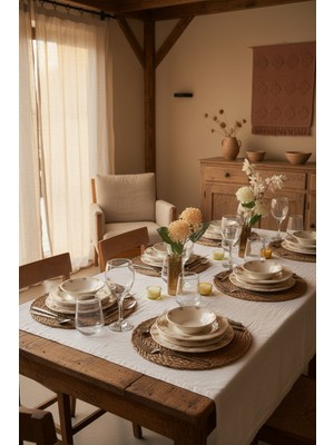 Bernardo Nostalji 24 Parça Porselen Yemek Takımı