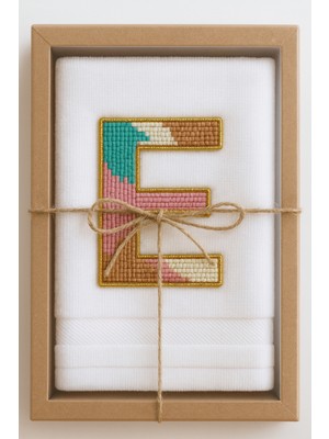 Kişiye Özel Nakışlı Havlu | Harf Işlemeli %100 Pamuk Çeyizlik & Hediyelik El Havlusu