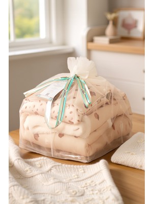 Hamur Yenidoğan 6 Prç Anne Bebek Hediyesi Hastane Çıkışı Battaniye Alt Açma Çantası Organizer Set Ada