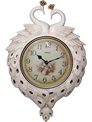 Zenvia Tavuskuşu Duvar Saati Model 2