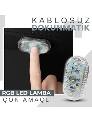 Sara Dokunmatik Mini 6 LED Rgb Işık