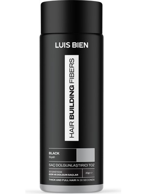 Luis Bien Saç Dolgunlaştırıcı Toz Fiber - Siyah 20 gr