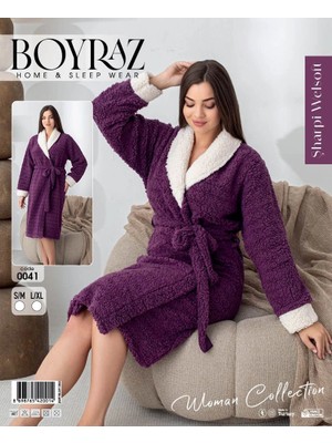 Çamaşır Kenti Boyraz 0041 Kadın Sharpi Welsolf Sabahlık