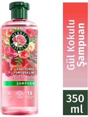 Herbal Essences Kadifemsi Yumuşaklık Gül Kokulu Şampuan 350ML