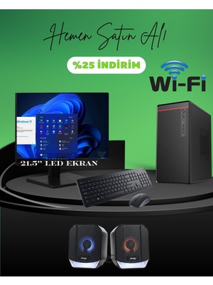 Dagmor 400W BN2015079 H110 Anakart Intel I5 6 32GB Ddr4 240GB SSD 21.5' Monitör Wifi Full Set