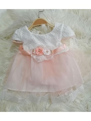 Uçuş Uçuş Gelinlik 12-18 Ay - Pembe