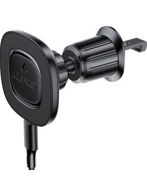 Acefast 15W Hızlı Kablosuz Şarj Cihazı Manyetik Araç Tutucu - Çok Açılı Ayarlama - D46 - Siyah (Acefast Türkiye Garantili)