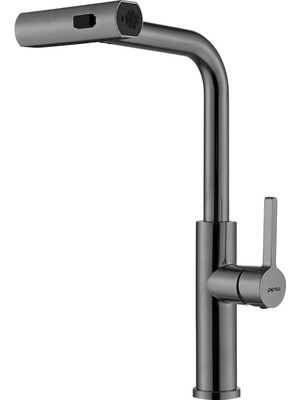 Penta Gri Spiralli Evye Bataryası Yuvarlak 1312GG