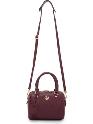 Armine Trend Uzun Askılı Orta Boy Speedy Çanta Bordo ARM140