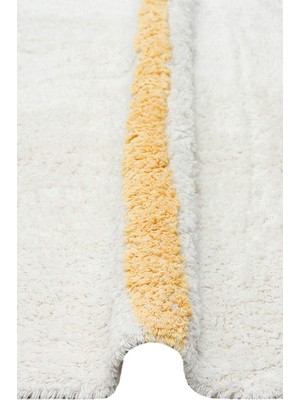 Akbel Halı Cotton Boon XW CBN 01 Çok Renkli - Yıkanabilir Kaymaz Naturel Pamuk Bebek Halısı