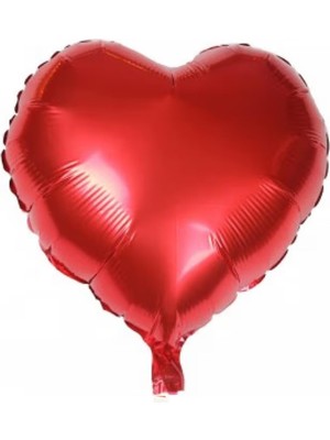 Bal10 Dünyası Kirmizi Kalp Folyo Balon 24 Inç 60 cm