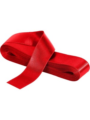 Best Parti Saten Kurdela 4 cm 10 Metre Kırmızı