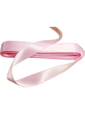 Best Parti Saten Kurdela 1 cm 10 Metre Pembe