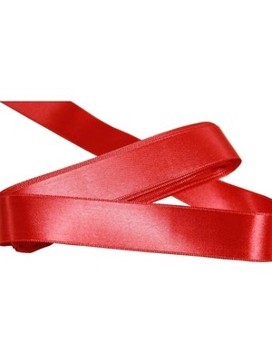 Bal10 Dünyası Saten Kurdela 2 cm 10 Metre Kırmızı