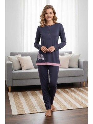 Ayyıldız 59523 Antrasit Pijama Takımı