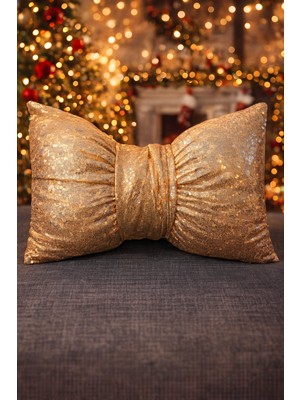 Giftpillowss Payetli Goldfiyonk Kırlent