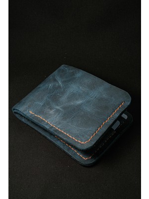 INKD Deri Klasik Erkek Cüzdan - Hakiki Dana Derisi - El Işçiliği