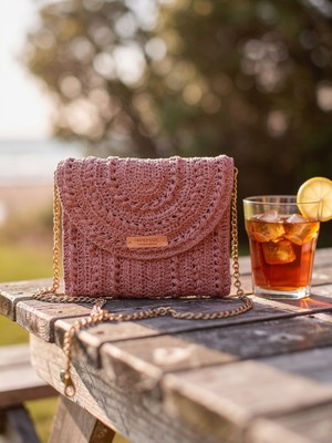 Handmade Crochet Clutch & Omuz Çantası Zincir Askılı 350,00 Tl