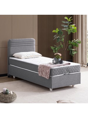 Setay Mila Tek Kişilik Baza Başlık Orthosoft Yatak Seti