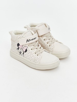 Lc Waikiki Yeni Sezon Minnie Mouse Baskılı Kız Çocuk Spor Ayakkabı
