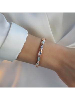 Necati Gün Fortuna Modeli Rose Gold Gümüş Kelepçe