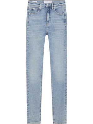 Calvin Klein Hıgh Rıse Skınny Kadın Mavi Kot Pantolon