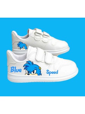 ALCdesing Baskılı Tam Kalıp Rahat Taban Erkek Çocuk Spor Ayakkabı ve Sneakers