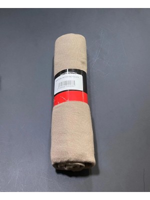 Penye Şal Koton Bej-Üçgül