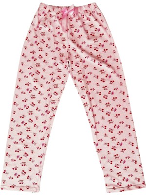 Royaleks Beli Lastikli Mevsimlik Viskon Penye Pantolon Pembe