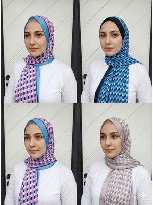Onlie Craft Levidor Şal Levidor Üç Boyut Desen Angel Şal