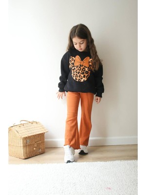 Miviko Kız Çocuk Eşofman Takımı Alt Üst Set 3 Iplikli. Üst Alt  Mevsimlik  Pamuk  Kumaş  Full Esnek