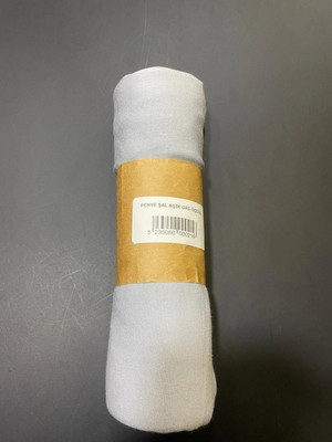 Penye Şal Açık Gri-Üçgül