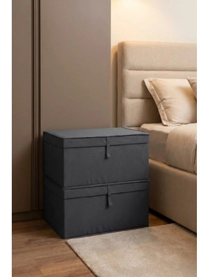 Arma House 2'li Antrasit Baza Altı Çok Amaçlı Kutu & Organizer & Hurç