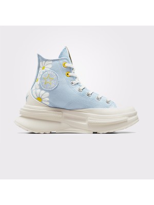 Converse Run Star Legacy Cx Platform Floral Kadın Gri Sneaker