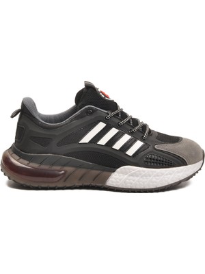 Mc Jamper Füme Siyah Memory Foam Hafif Esnek Erkek Spor Ayakkabı 2237 M