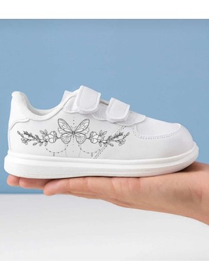 ALCdesing Baskılı Kız Çocuk Spor Ayakkabı ve Sneakers