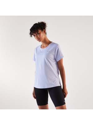 Decathlon Kiprun Kadın Koşu Tişörtü - Mor - Kiprun Run 500 Dry