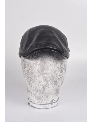 mercantoptan Hakiki Deri London Kasket Şapka