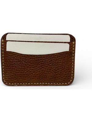 Parla Leather Simona El Yapımı Hakiki Gerçek Deri Kart Cüzdanı