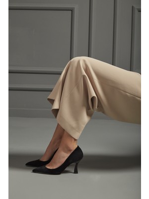 Ayakkabı Prensi Winsome Siyah Süet