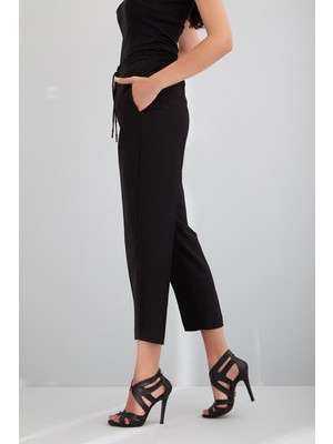 Ayakkabı Prensi Kelebek Siyah Mat 10 cm Kadın Klasik Topuklu Ayakkabı