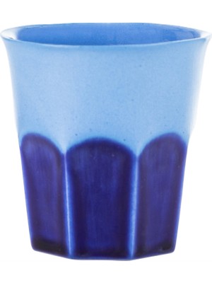 Mudo Home HANDMADE PORSELEN MAVİ ESPRESSO FİNCANI -110 ML