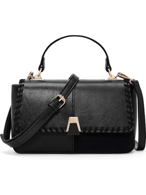 Derimod Kadın Siyah Uzun Askılı Kol Çantası 25WBD266414