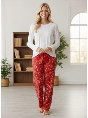 Pemilo Kadın Desenli Süet Tek Alt