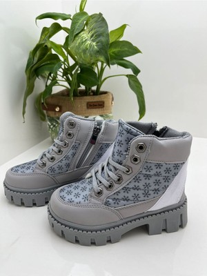 Almera Kız Çocuk Desenli Bot